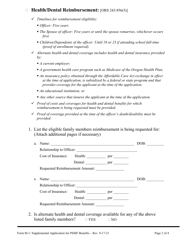Form M-1 Supplemental Application for Benefits - Oregon, Page 2