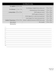 &quot;Industrial Stormwater Permit Stormwater Pollution Control Plan Checklist&quot; - Oregon, Page 4