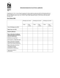 &quot;Tier 2 Revised Stormwater Pollution Control Plan Checklist&quot; - Oregon, Page 6