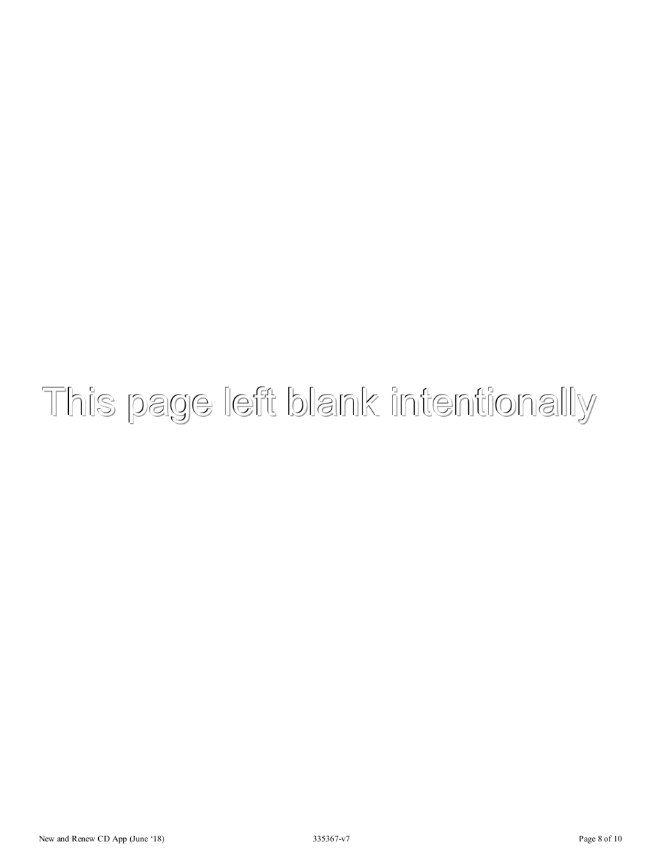 Application for a New and Renewal Class C and D License to Operate Bingo Games - Oregon, Page 8