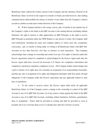 Escrow Agreement - Oregon, Page 11