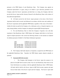 Escrow Agreement - Oregon, Page 5
