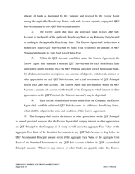Escrow Agreement - Oregon, Page 6
