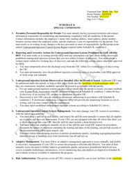 &quot;Commercial Water Pollution Control Facilities Permit Template for Class V Stormwater Underground Injection Control Systems&quot; - Oregon, Page 9