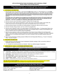 Renewal Application - Wpcf Permit - Onsite Sewer Systems - Oregon, Page 2