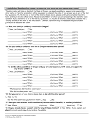Form 01 0100 Uniform Income &amp; Expense Statement - Oregon, Page 2