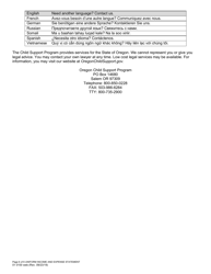 Form 01 0100 Uniform Income &amp; Expense Statement - Oregon, Page 6