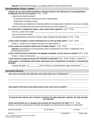 Formulario 01 0100 Declaracion Uniforme De Ingresos Y Gastos - Oregon (Spanish), Page 5