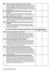 Form CSF02 0910A Child Support Rebuttal Worksheet - Oregon, Page 6