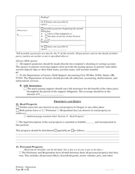 Petition for Separation of Marriage/Rdp With Children - Oregon, Page 10