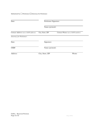 Petition to Renew Restraining Order - Family Abuse Prevention Act - Oregon, Page 2