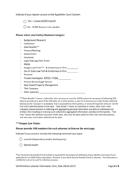 Ojcin Online Customer Information Form - Oregon, Page 2