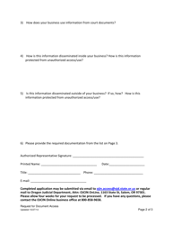 Request for Document Access - Oregon Judicial Case Information Network - Oregon, Page 2