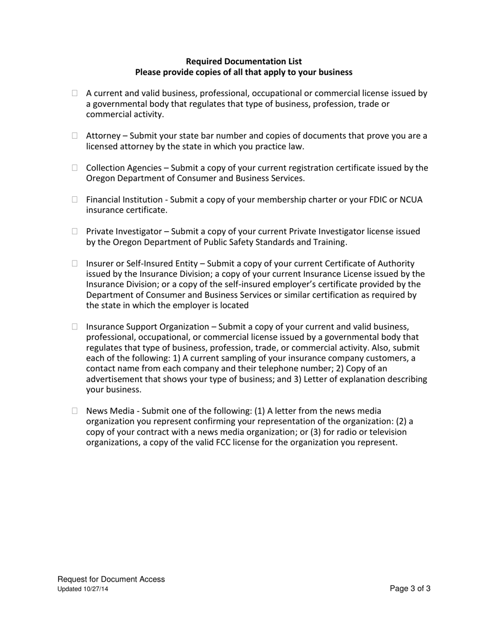 Request for Document Access - Oregon Judicial Case Information Network - Oregon, Page 3