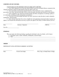 Petition to Plead Guilty/No Contest/Conditional Guilty Plea - Oregon, Page 4