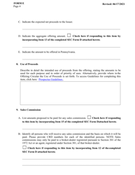 Form E Claim for Exemption Under Sections 203(D), 203(T) - Pennsylvania, Page 6