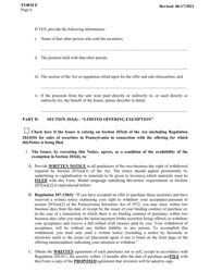 Form E Claim for Exemption Under Sections 203(D), 203(T) - Pennsylvania, Page 8