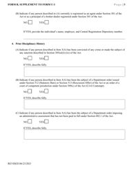Form R Application to Register Securities Under the Pennsylvania Securities Act of 1972 - Pennsylvania, Page 6