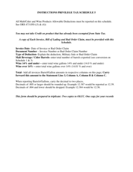 Form PT5 Schedule 5 Statement of Other Deductions Authorized by Law - Oregon, Page 2