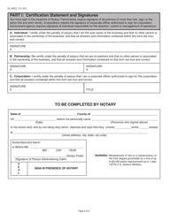 Form DL-9001 Internet User Application/Licensing Agreement - Pennsylvania, Page 5