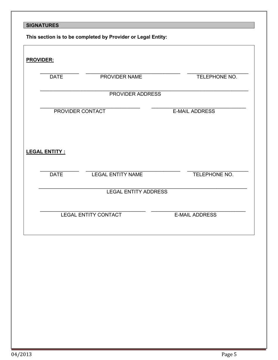 Provider - Adverse Action Notice and Appeal Instructions - Pennsylvania, Page 5