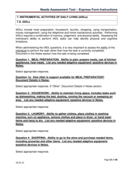 Instructions for Needs Assessment Tool - Express (Nat-E) - Pennsylvania, Page 22