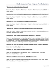Instructions for Needs Assessment Tool - Express (Nat-E) - Pennsylvania, Page 6
