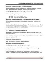 Instructions for Caregiver Assessment Tool (Cat) - Pennsylvania, Page 4