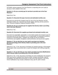Instructions for Caregiver Assessment Tool (Cat) - Pennsylvania, Page 7