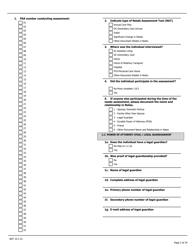 Needs Assessment Tool (Nat) - Pennsylvania, Page 2