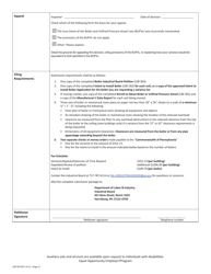 Form LIIB-303 Boiler Industrial Board Petition - Pennsylvania, Page 2