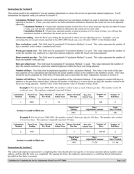 Form PSRS-726 Service Adjustments (For Years 1977-2004) - Pennsylvania, Page 2