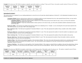 Form PSRS-1307 Merged Employer Salary and Service Adjustment - Pennsylvania, Page 2