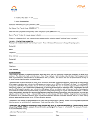 Authorization Agreement for ACH Debit and Payroll Reporting Form - Voya - Pennsylvania, Page 3