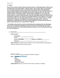 Application for Scientific Collector&#039;s Permit (Scp) - Pennsylvania, Page 4