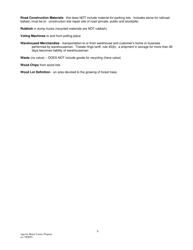 Application for Motor Common Carrier of Property - Pennsylvania, Page 7