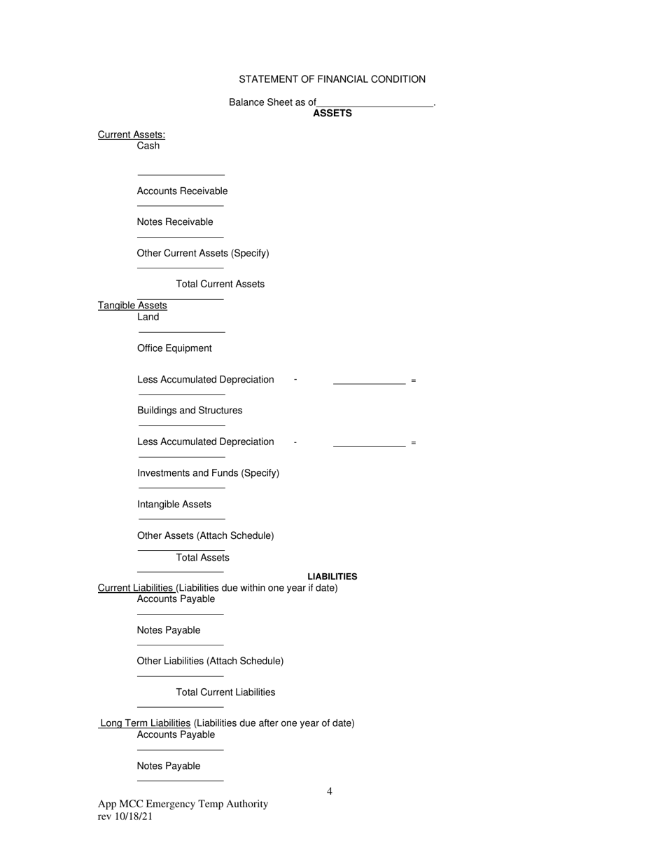 Emergency Temporary Authority Application - Pennsylvania, Page 6