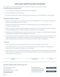 Organic Certification Cost Share Reimbursement Application - South Carolina, Page 2