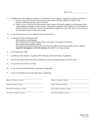 Attorney Worksheet for Lump Sum or Structured-type Settlements - Rhode Island, Page 2