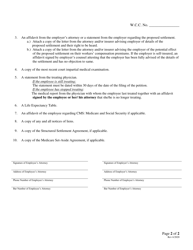 Attorney Worksheet for &quot;medicals Open&quot; Lump Sum or Structured-type Settlement Where Medical Payments Will Continue - Rhode Island, Page 2