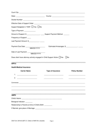 DSS Form 3816-B Child Support Referral Absent Parent Data - South Carolina, Page 4