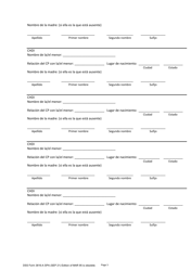 DSS Formulario 3816-A SPA Remision De Manutencion Infantil Datos De Los Menores - South Carolina (Spanish), Page 3