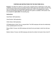 DSS Formulario 3816-A SPA Remision De Manutencion Infantil Datos De Los Menores - South Carolina (Spanish), Page 4