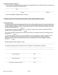 DSS Form 30136 Aftercare Agreement for Voluntary Placement for Young Adults 18-21 Years Old - South Carolina, Page 2