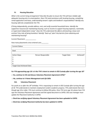 DSS Form 30206 Youth Driven Transition Plan - South Carolina, Page 6