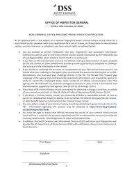 DSS Form 37626 Dss Internship Application Package - South Carolina, Page 10