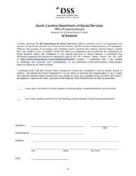 DSS Form 37626 Dss Internship Application Package - South Carolina, Page 11