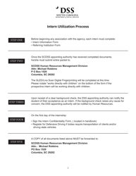 DSS Form 37626 Dss Internship Application Package - South Carolina, Page 2