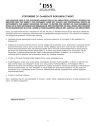 DSS Form 37626 Dss Internship Application Package - South Carolina, Page 7