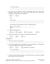 Annual Elur Compliance Evaluation Form - Rhode Island, Page 4